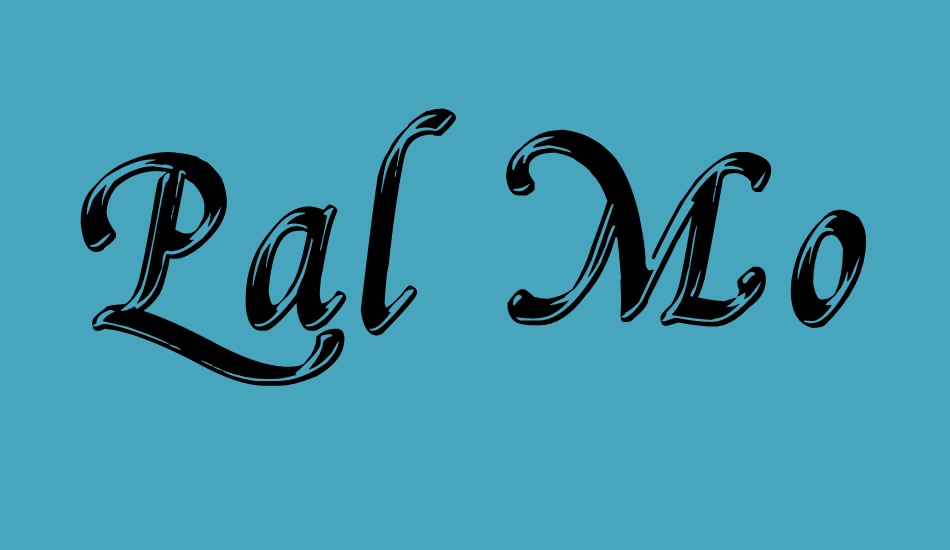 Pal Mod font big