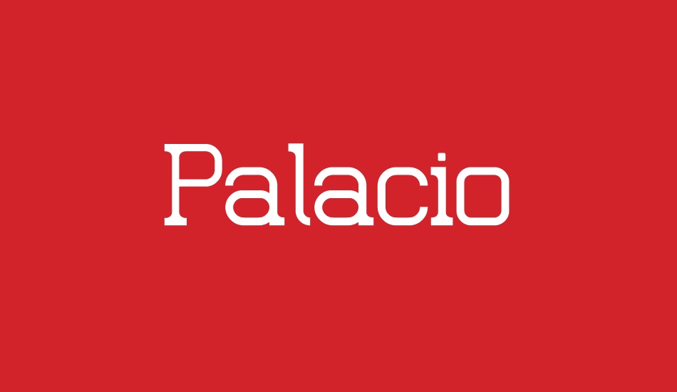 Palacio font big