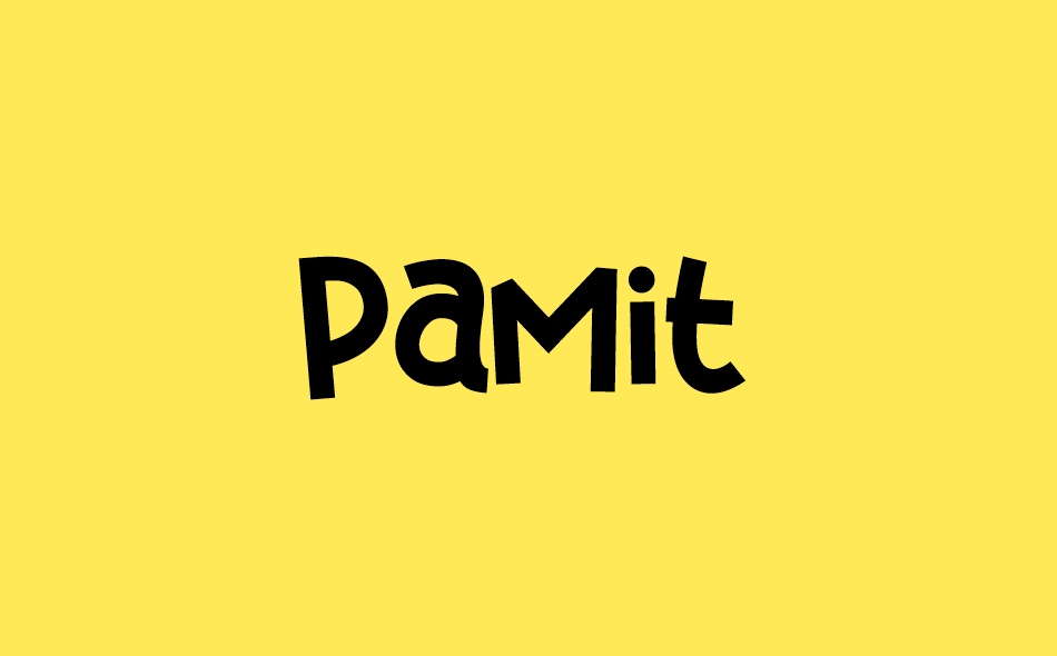 Pamit font big