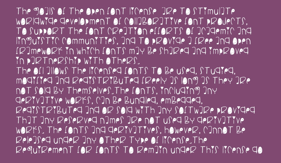 PancakesPlz font 1