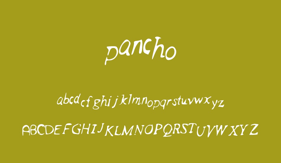 pancho font