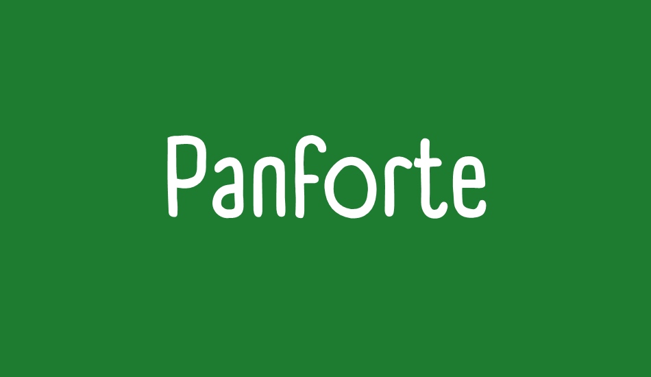 Panforte font big