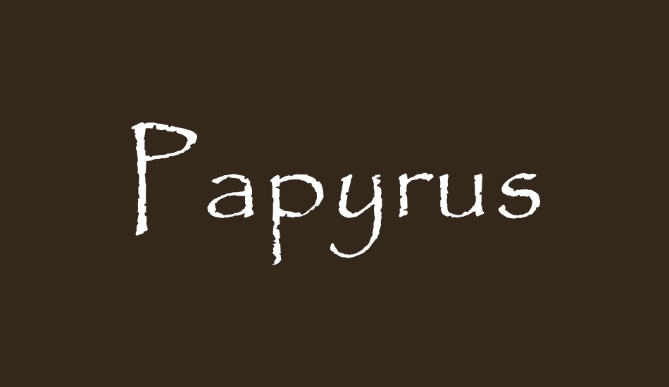 papyrus font converter