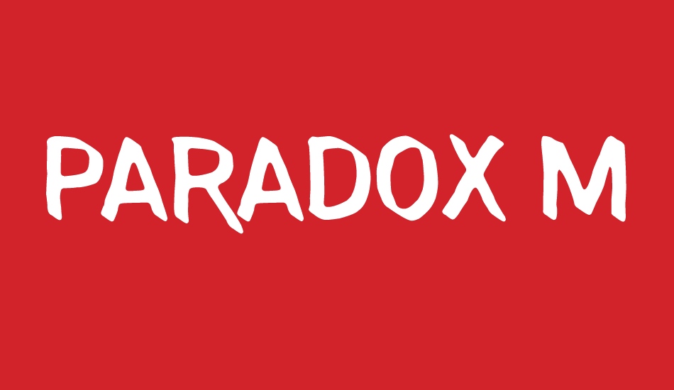 Paradox Mosaic font big