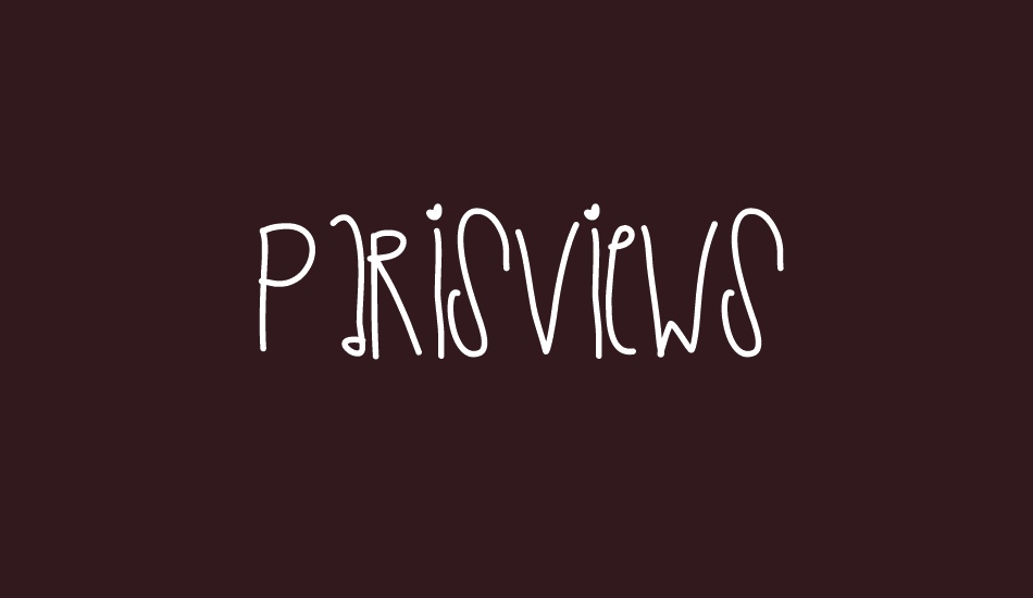 ParisViews font big