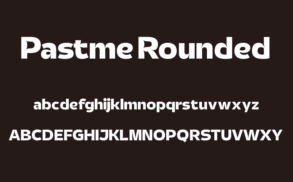 Pastme font