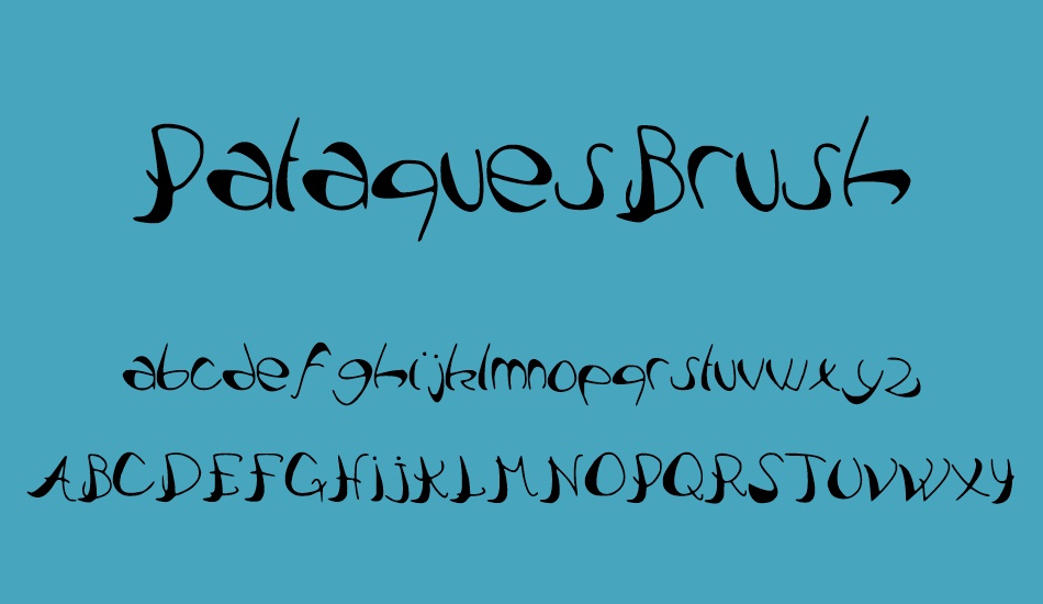 PataquesBrush font