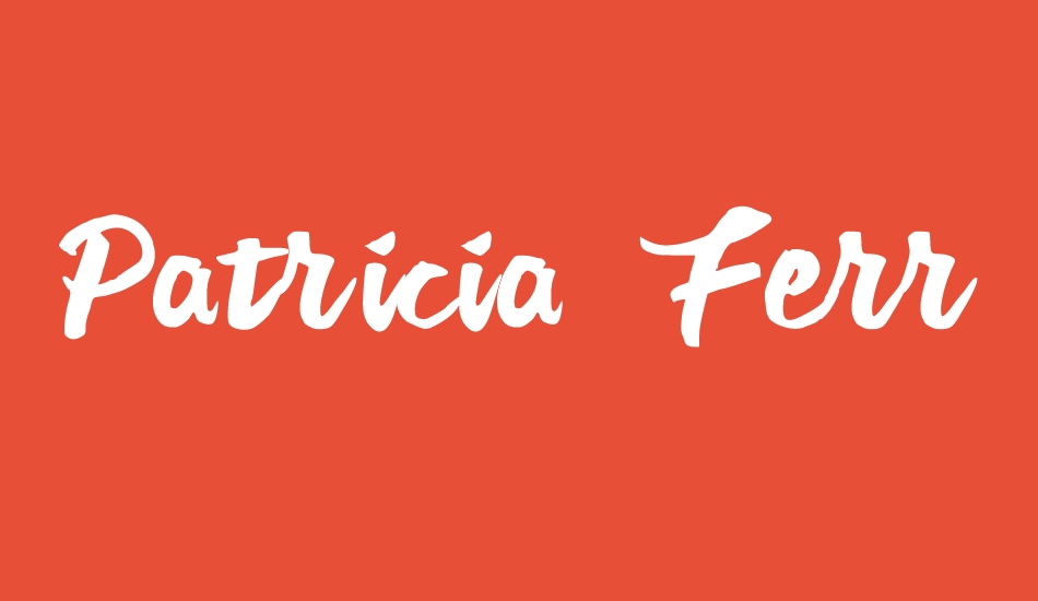 Patricia Ferrer-Dalmau font big