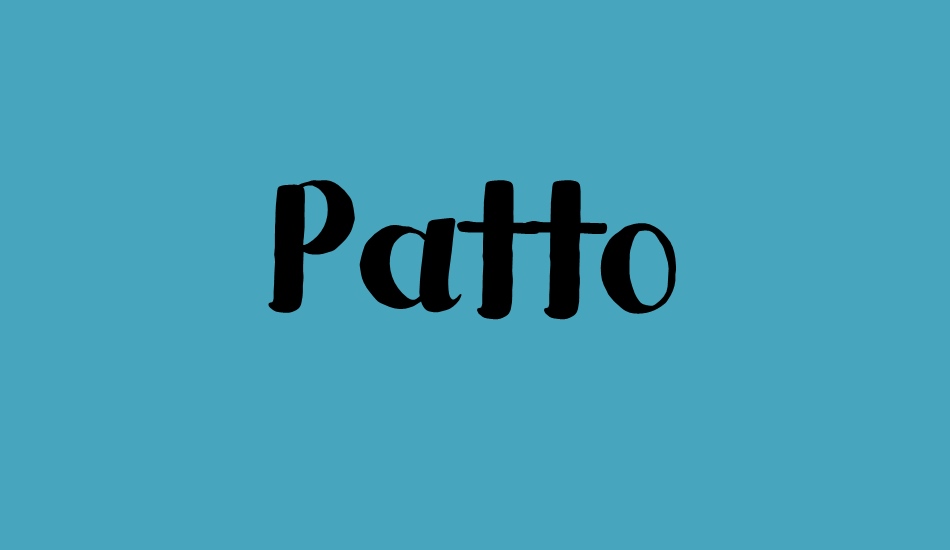 Patto font big