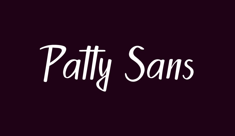 Patty Sans font big