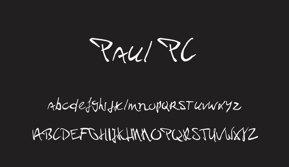 Paul PC font