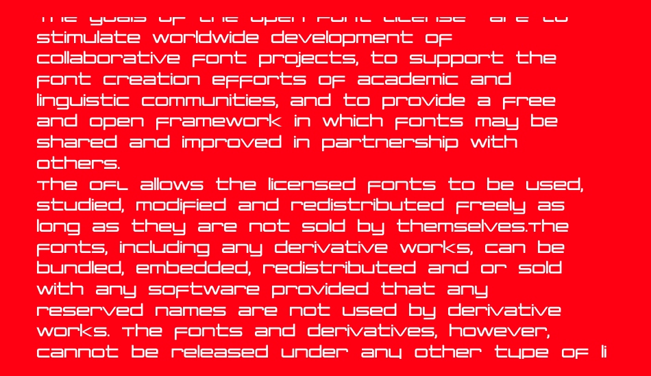 PCap Terminal font 1