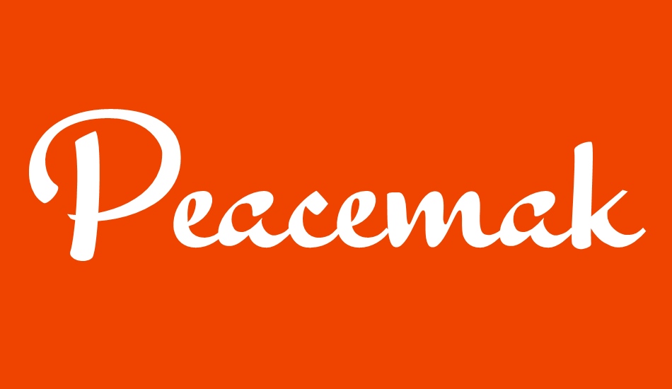 Peacemaker font big