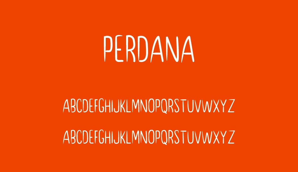 Perdana font