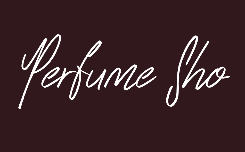 Perfume Shop font big