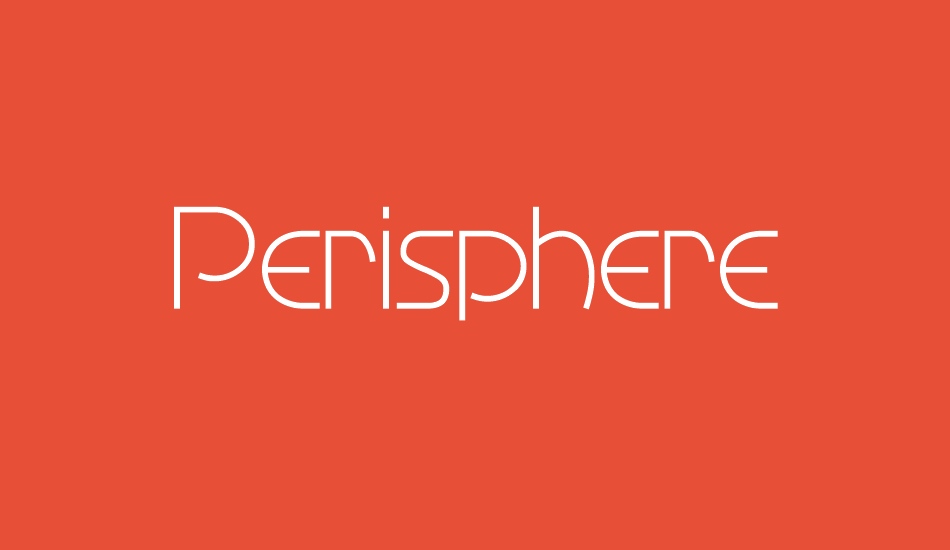 Perisphere font big