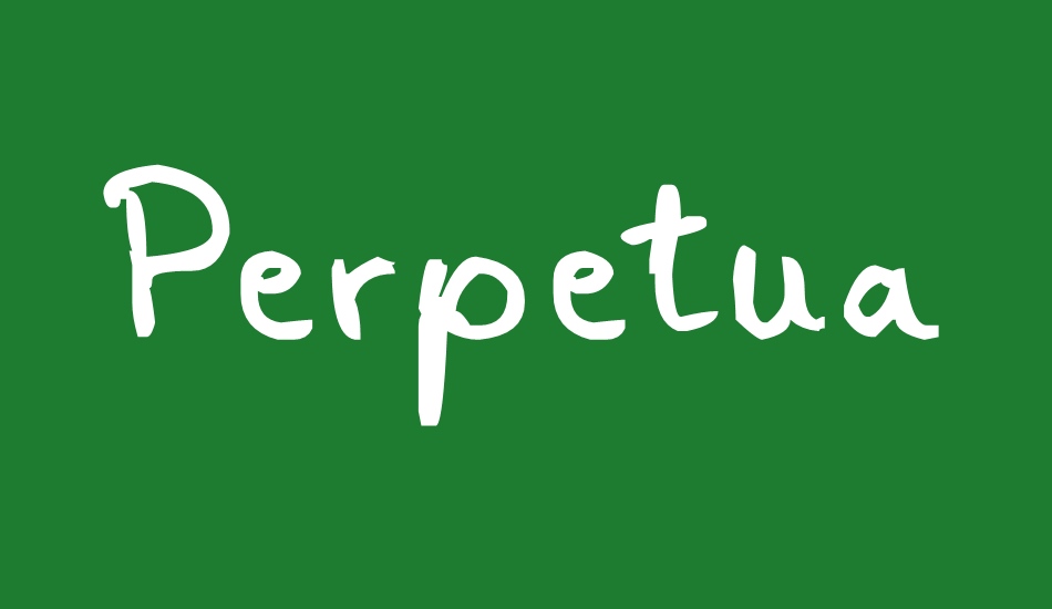 Perpetua Evenity font big