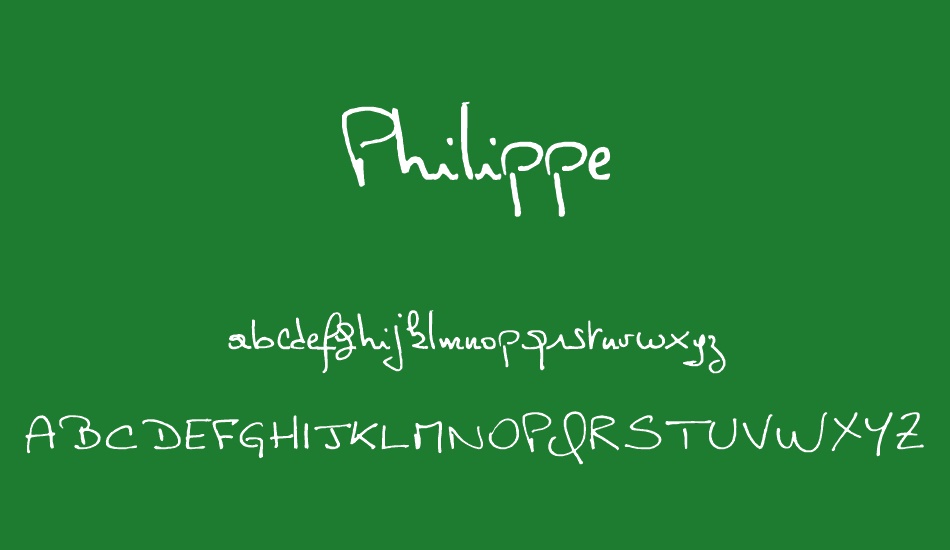 Philippe font