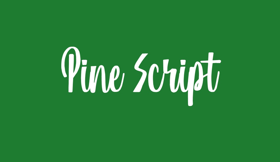 Pine Script font big