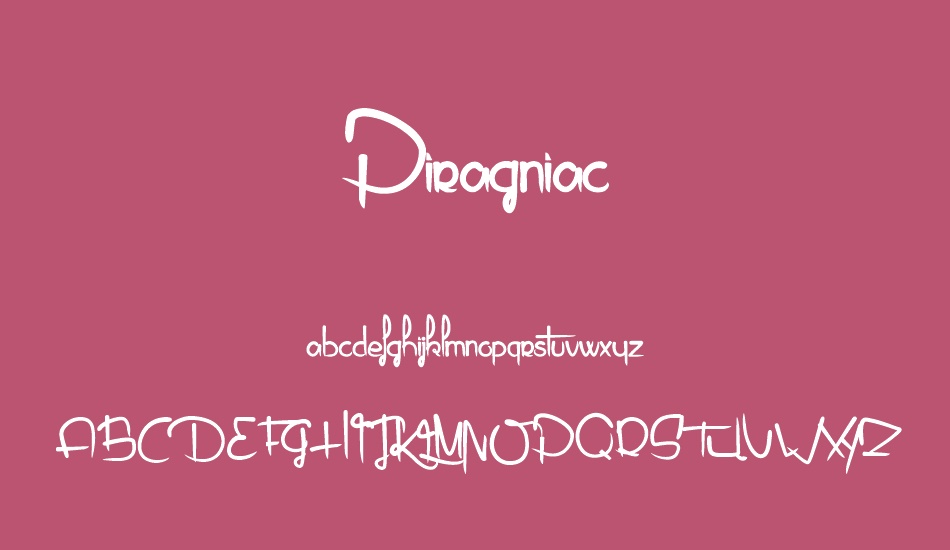 Piragniac font