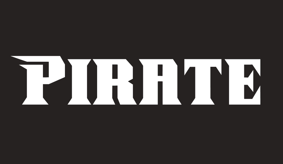 Pirate Keg font big