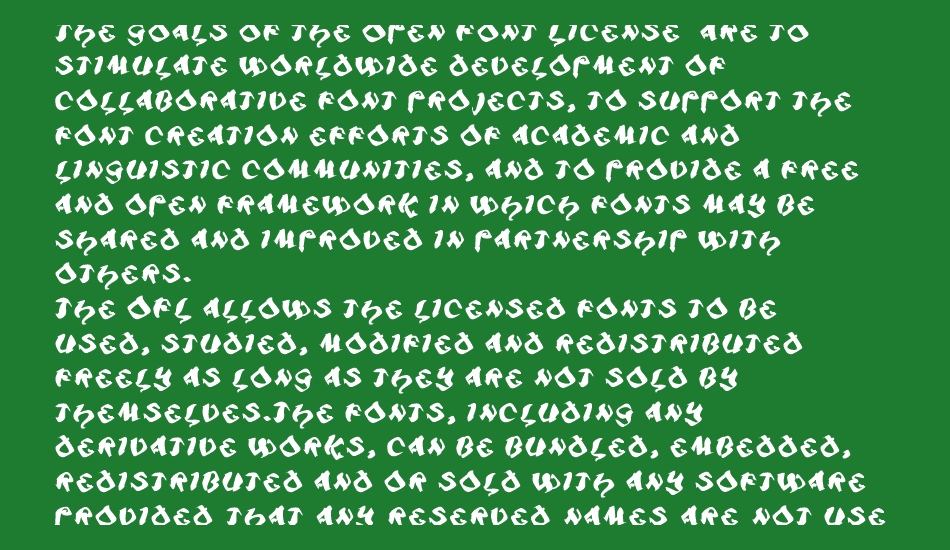 Piratiqua font 1