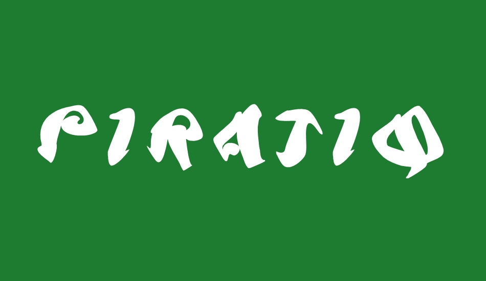 Piratiqua font big