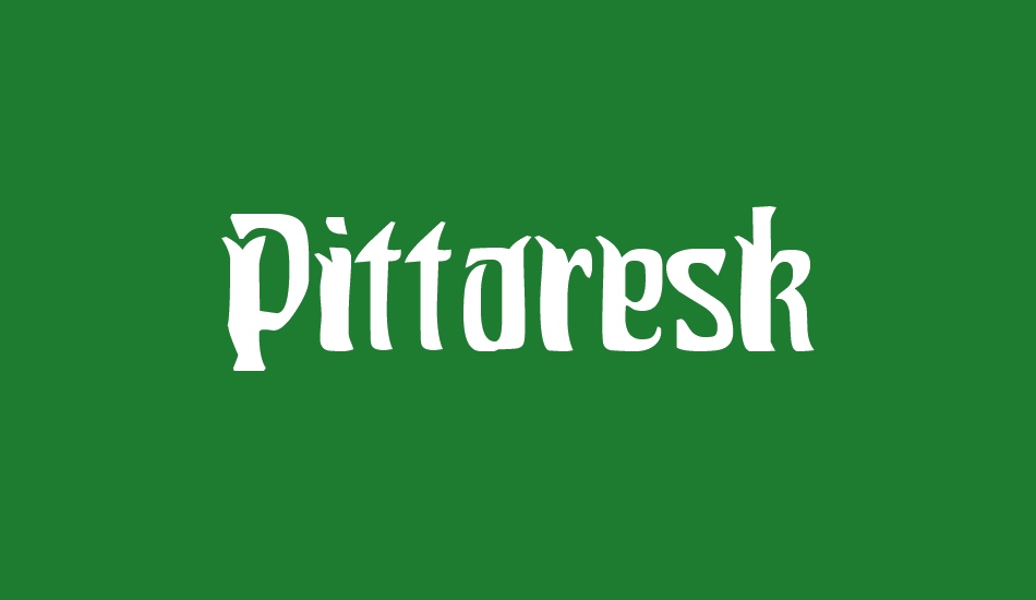 Pittoresk font big