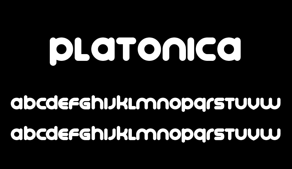 Platonica font