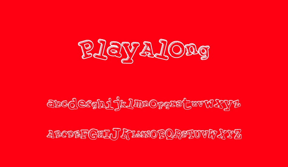 PlayAlong font