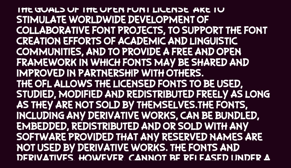 PLAYSIR font 1