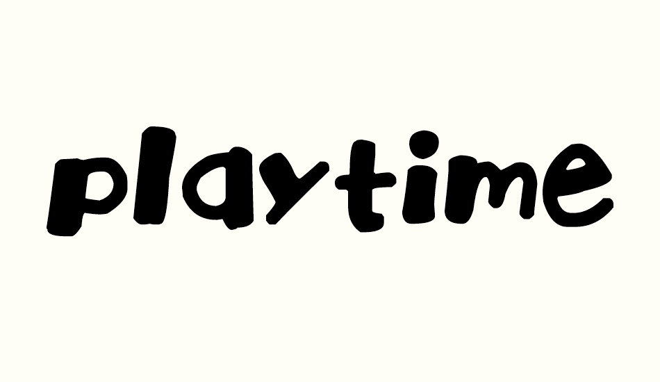 Playtime font big