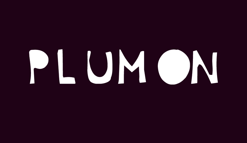 Plumon font big