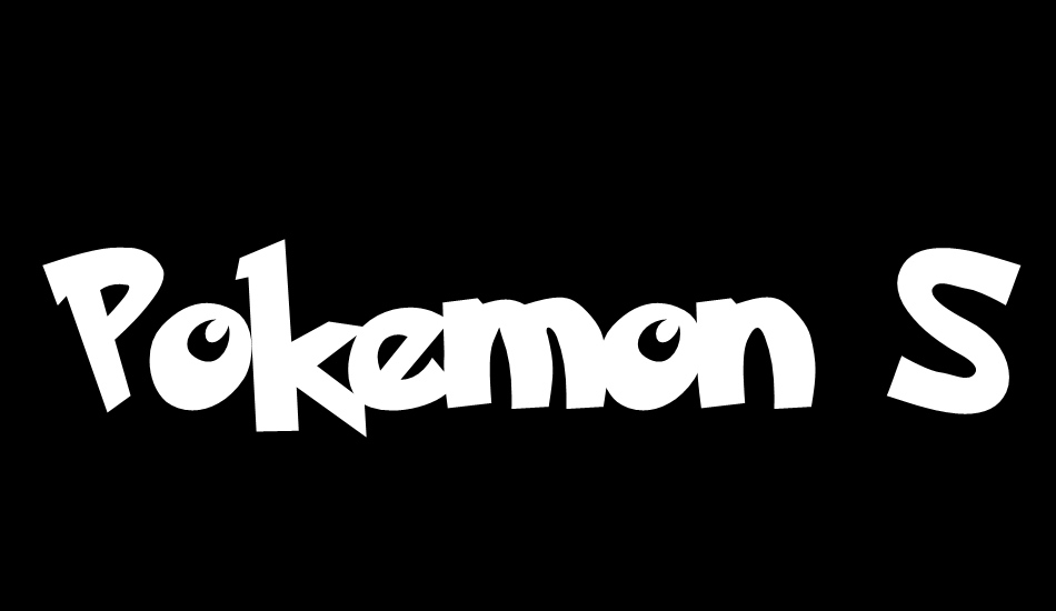 Pokemon Solid font big