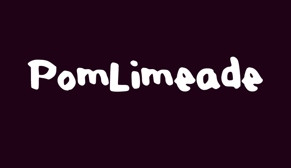 PomLimeade font big