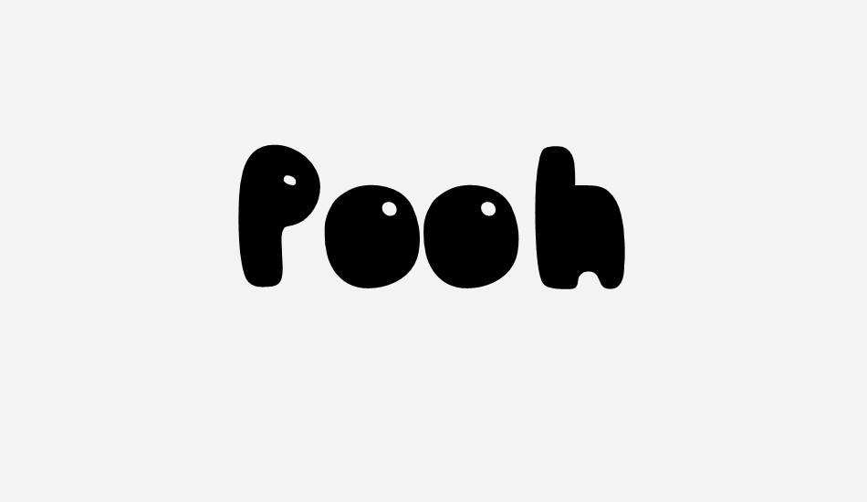 Pooh font big