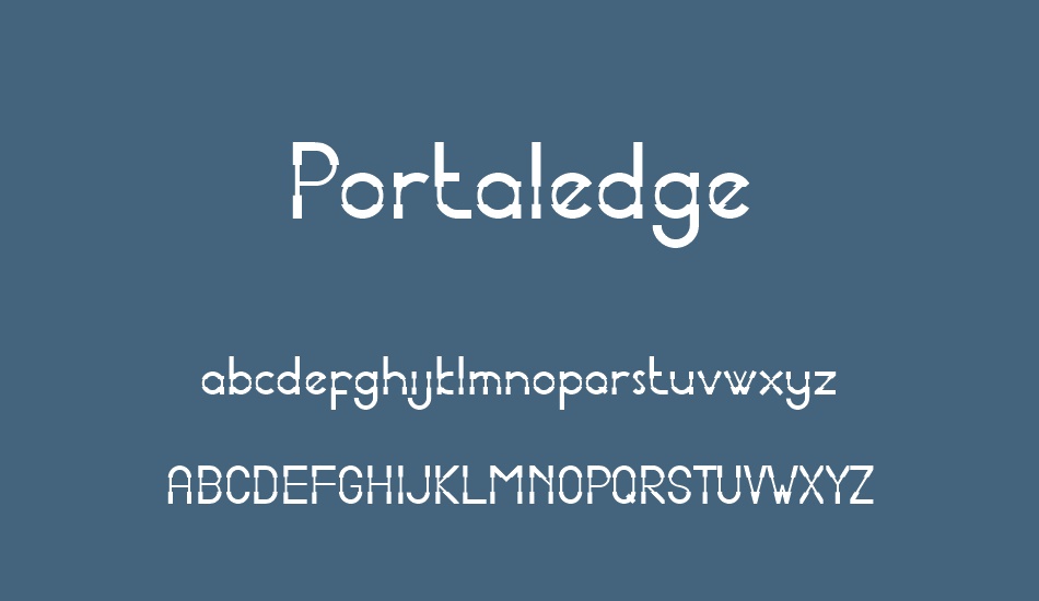 portaledge-demo font