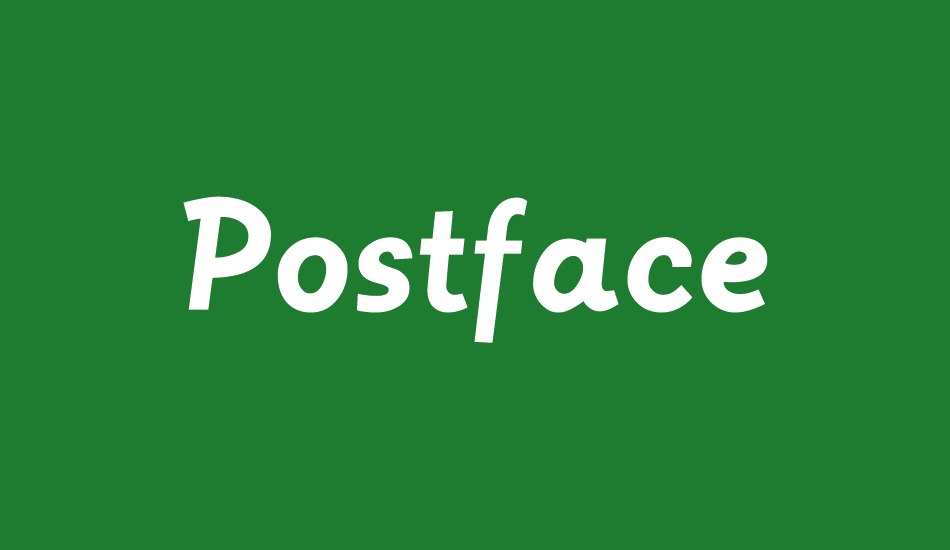 Postface font big