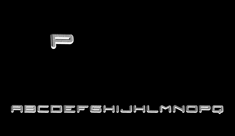 Posthuman font