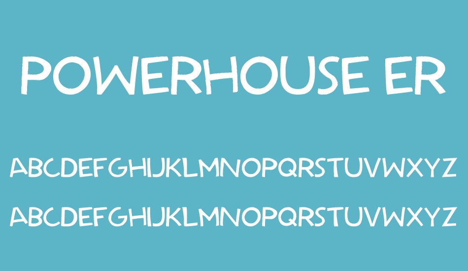 Powerhouse Era font