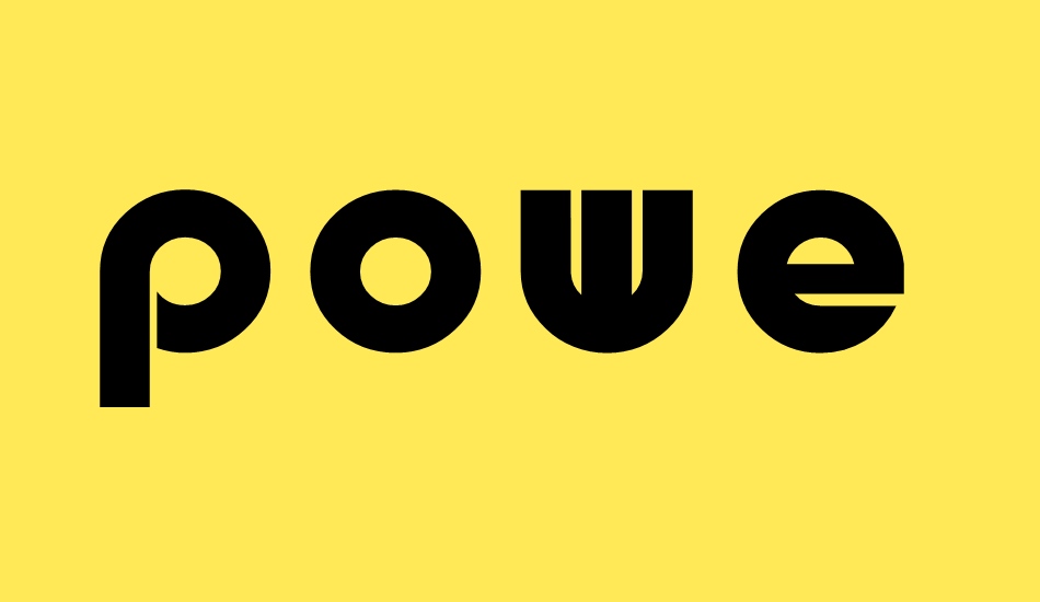 Powerweld font big