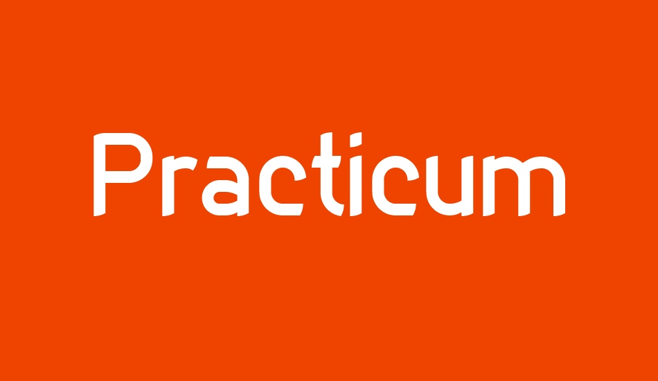 Practicum font big