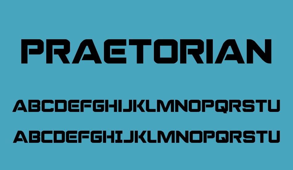 Praetorian font