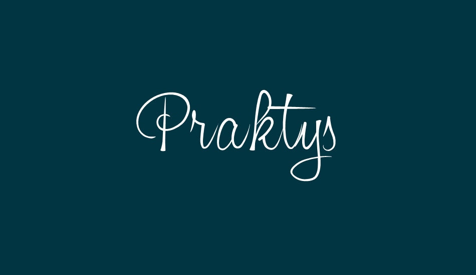 Praktys font big