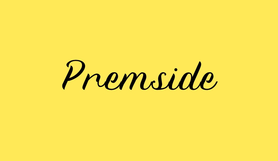 Premside font big