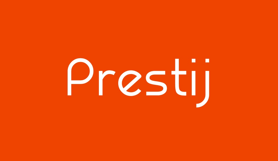 Prestij Demo font big