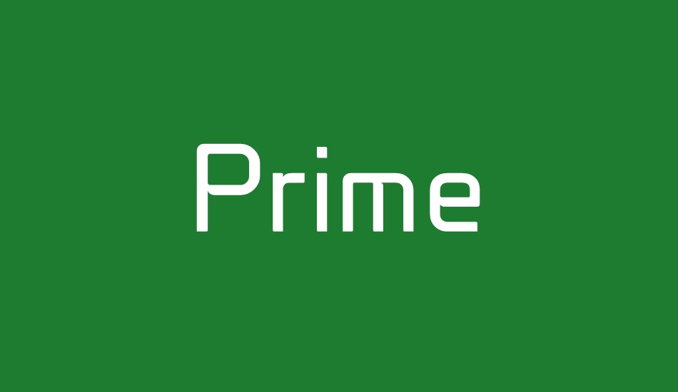 prime-free-font