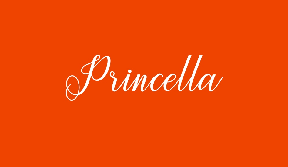 Princella font big