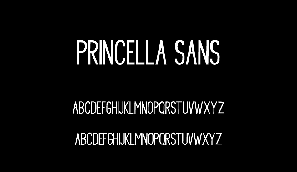 Princella Sans font