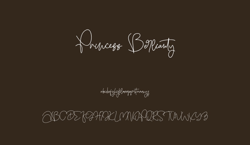 Princess Berlianty font